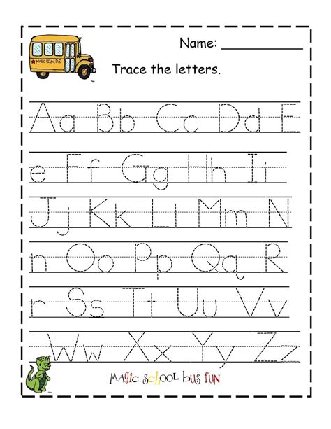 Free Printable Traceable Abc Worksheets