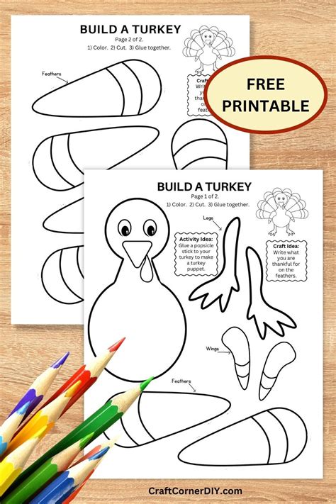 Free Printable Turkey Templates