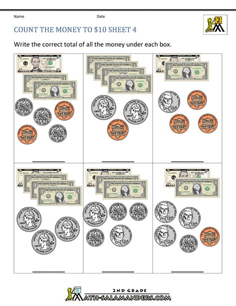 Free Printables For Kids Money Worksheets Money Math Worksheets Learning Money