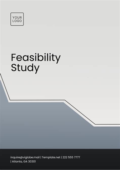 Free Project Feasibility Study Template Toolkitcafe