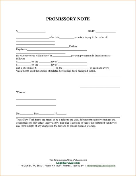 Free Promissory Note Template for A Vehicle Of Sample Promissory Note