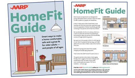 Free Publication AARP HomeFit Guide