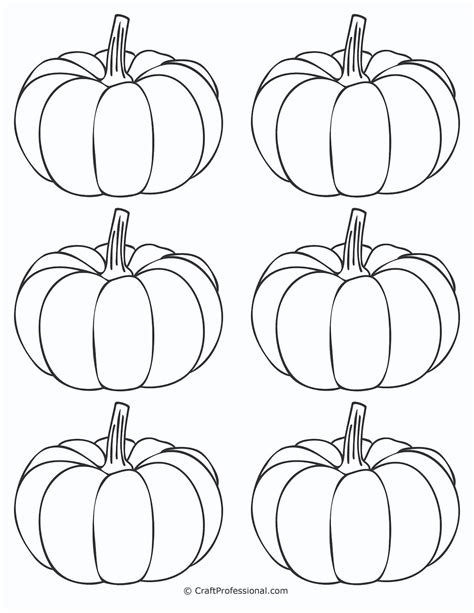 Free Pumpkin Color Printables