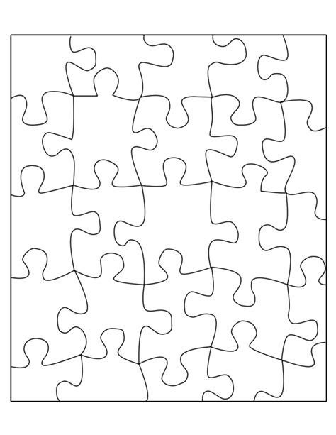 Free Puzzle Templates