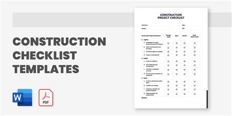 Free Quality Control Checklist For Construction Better Than Pdf And Doc