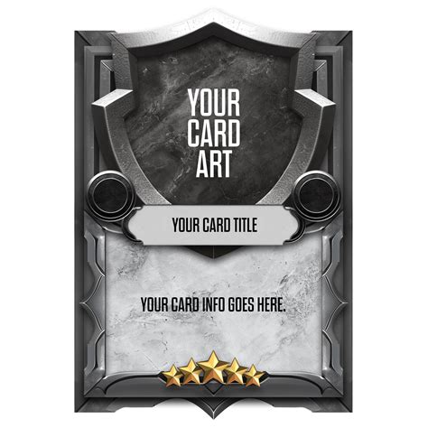 Free RPG Card Template Fully Editable PSD File. r/RPGMaker
