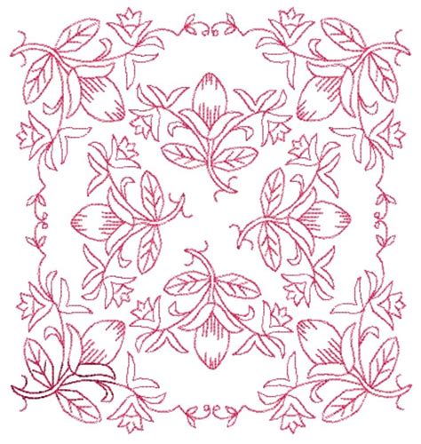 Free Redwork Patterns Free Patterns