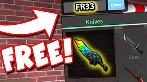 Free Roblox Assassin Knives