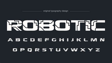 Free Robot Black Fonts