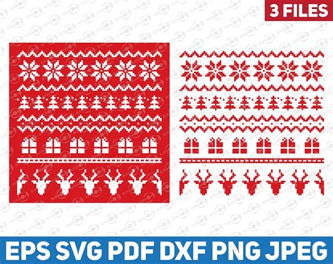 Free SVG Christmas Sweater Pattern Svg Free 8065+ SVG File for DIY Machine