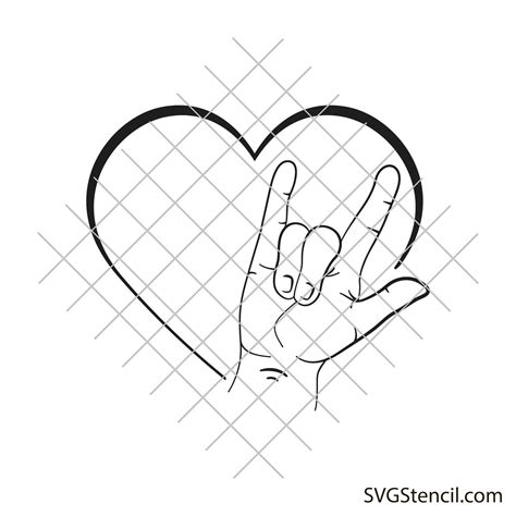 Free SVG Sign Language I Love You Symbol Svg 9065+ File Generate Your
