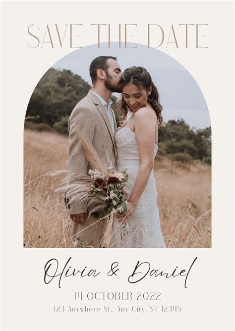 Free Save The Date Templates Wedding