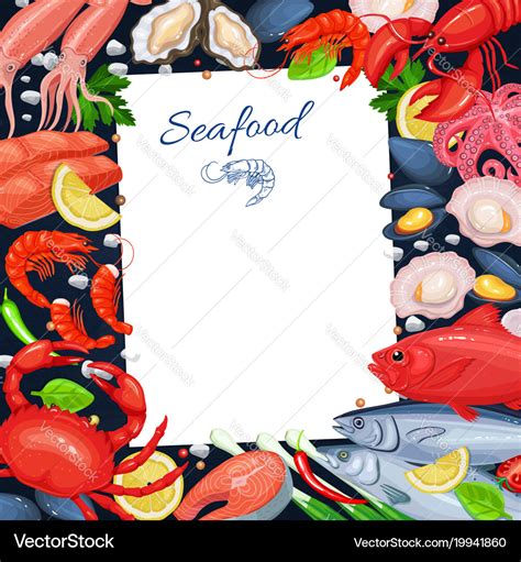 Free Seafood Menu Template