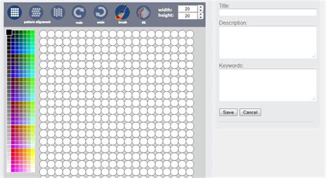 Free Seed Bead Pattern Maker Bead Pattern Maker Lets You Create Pattern