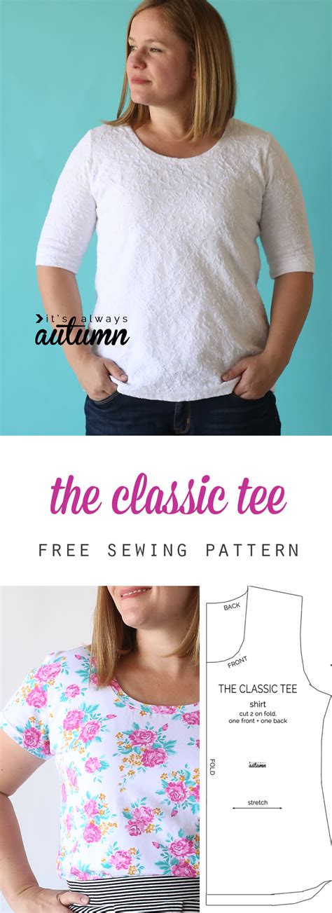Free Sewing Patterns 20 spring and summer tops and tshirt tutorials