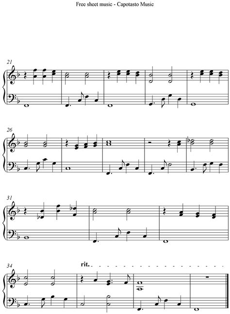 Free Sheet Music Scores