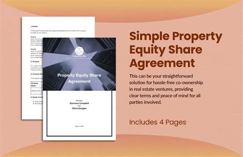 Free Simple Equity Agreement Template Download in Word, Google Docs