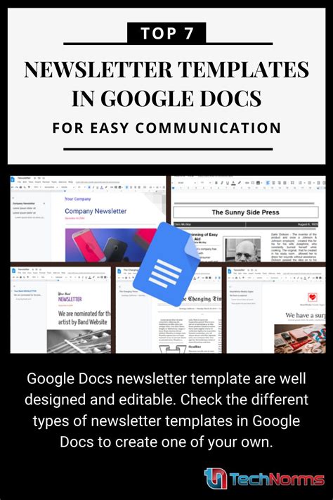 Free Simple Newsletter Template In Google Docs