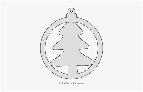 Free Simple Tree Christmas Tree Ornament Patterns For Scroll Saw