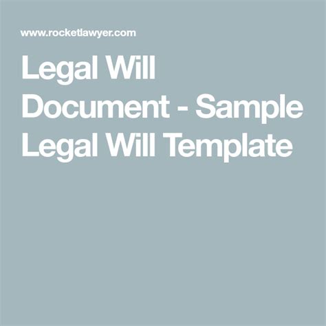 Free Simple Will Free To Print Save Download