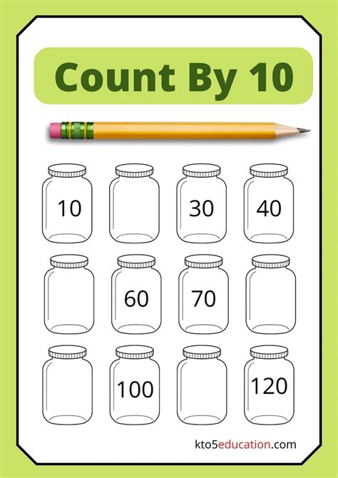 Free Skip Count By 10 Worksheet For 1st Grade Check more at https