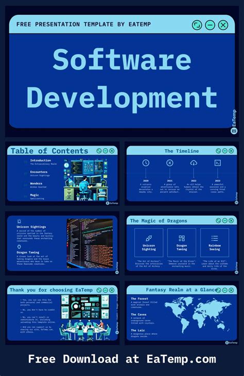 Free Software Development Powerpoint Templates