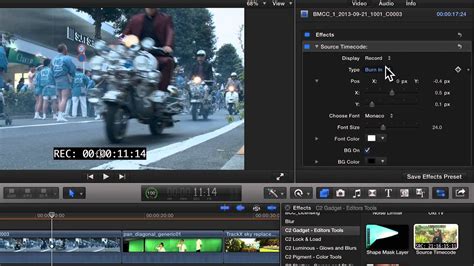 Free Source Timecode Plugin for FCP X - YouTube