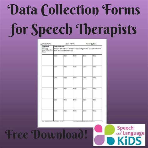 Free Speech Therapy Materials Speech And Language Kids