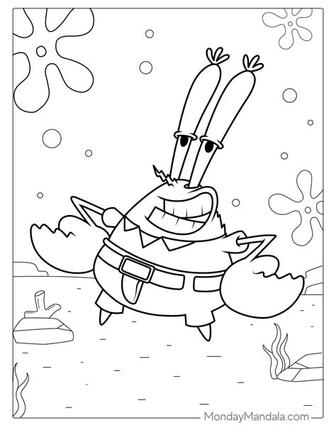 Free Spongebob Coloring Pages Free Coloring Pages For Kids