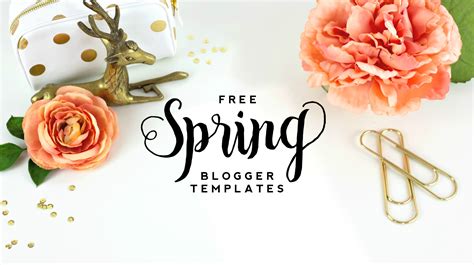 Free Spring Blogger Templates Designerblogs Com