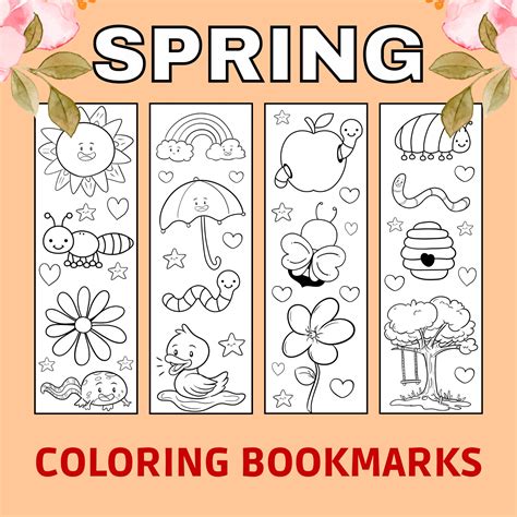 Free Spring Printable Bookmarks