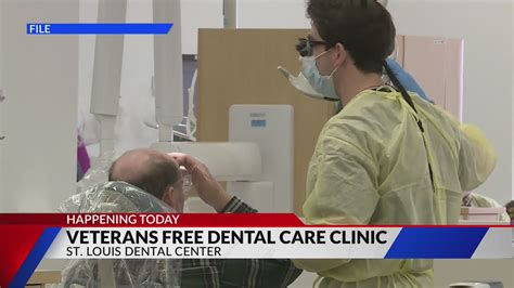 Free St. Louis dental clinic for veterans Saturday