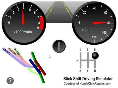 Free Stick Shift Driving Simulator Online - YouTube