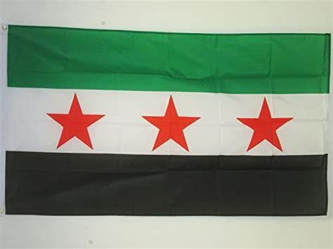 Free Syrian Army Flag 45x30cm cords - amazon.nl