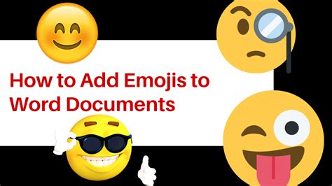 Free Technology for Teachers How to Add Emojis to Word Documents And