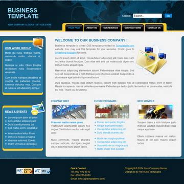 Free Template 084 Design Blog