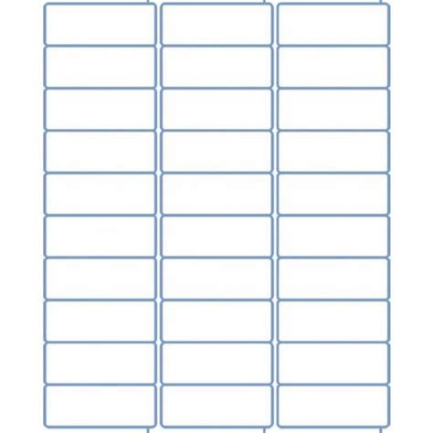 Free Template For Labels 30 Per Sheet