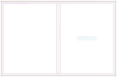Free Template for Program Booklet Of Printable Booklet Template