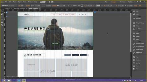 Free Templates Muse Of How to Use and Customize Adobe Muse Template