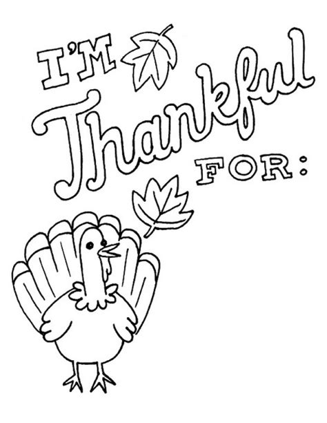 Free Thankful Coloring Pages Coloring Pages