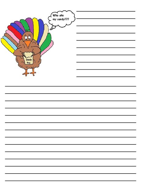 Free Thanksgiving Writing Assignment Printables