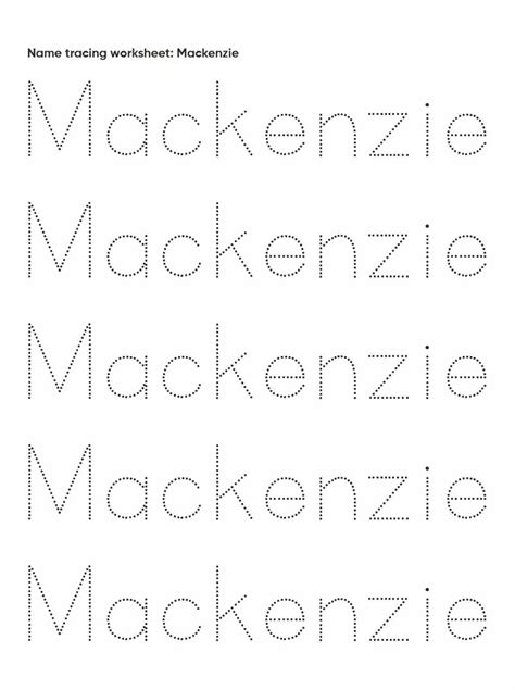 Free Traceable Names Printable