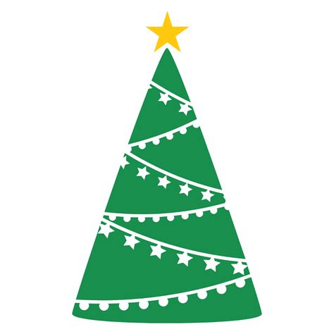 Free Triangle Christmas Tree Template to Edit Online
