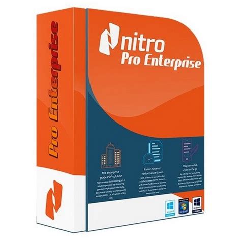 Get Nitro Pro Organisation 12.0 for independent.