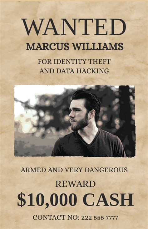 Free Wanted Poster Templates