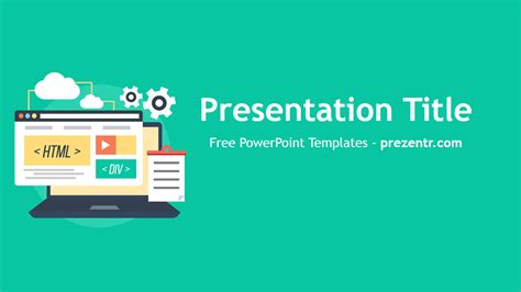 Free Web Development Powerpoint Template Prezentr Powerpoint Templates