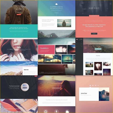Free Website Templates Download HTML and Css and Javascript Of Unique