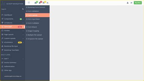 Free Website Templates with Sidebar Menu Of Dropdown Sidebar Menu Responsive Bootstrap