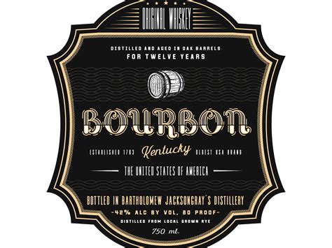 Free Whiskey Label Template