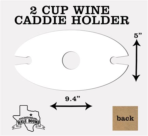 Free Wine Caddy Template